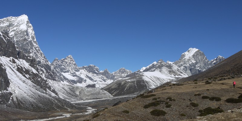Lobuche Peak a beautiful scenery in Everest Region